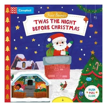 Cizojazyčná kniha 'Twas the Night Before Christmas – Miriam Bos (DE)