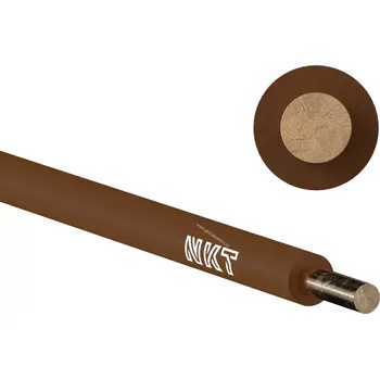 elektrický kabel Vodič CY 4 Hnědá - balení 100