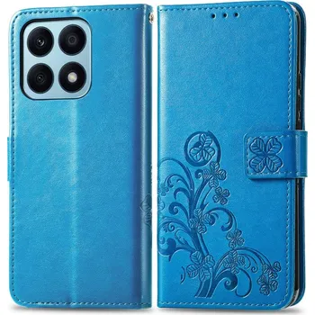Pouzdro na tablet VSECHNONAMOBIL 57911 ART FLOWERS Peněženkový kryt Honor X8a modrý
