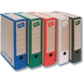 Archivační box Archivní krabice A4 černá Colour 8cm