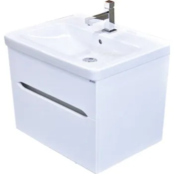 Koupelnový nábytek Beryl - spodní skříňka pod umyvadlo Jika Cubito 65 cm, 2 zásuvky, závěsná BEJ65ZZxy