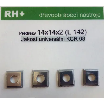 Příslušenství k frézce Rh+ Ceratizit žiletka L142 předřez universální (HC 05 / KCR 08) v blistru o 4ks