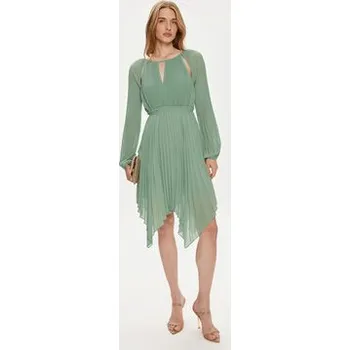 Dámské šaty TWINSET Koktejlové šaty 241TP2461 Modrá Regular Fit 40