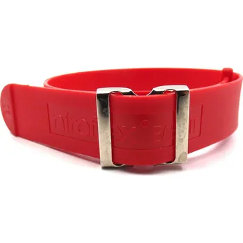 Řemínek na hodinky Řemínek k rukavici Niroflex EASYFIT, vel. M červený, předloktí