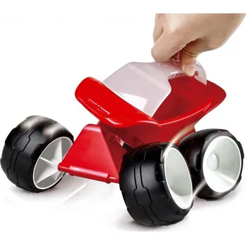 Hračka pro nejmenší Bugina červená - hračka na písek