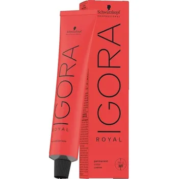 Barva na vlasy Schwarzkopf-Professional Barvy-na-vlasy Igora-RoyalČokoládyPermanentní barevný krém 3-65 Dunkelbraun Schoko Gold 60 ml (4&nbsp;500,00 Kč / 1 l)