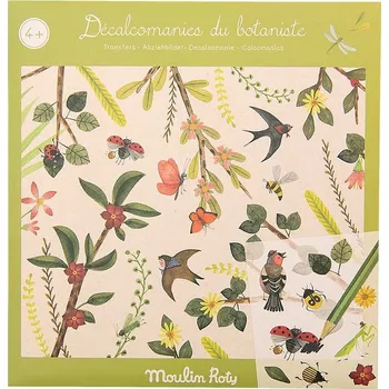 kreativní sada MOULIN ROTY Propisovací obrázky - Botanist Moulin Roty