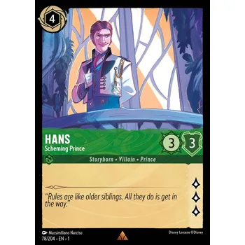 Karetní hra Hans 078/204 - The First Chapter Typ karty: Standard