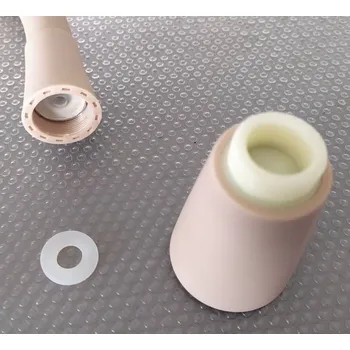 Vodovodní baterie Invena, výlevka do baterie série HULA/POGO, béžová, INV-SC-B1-103-L