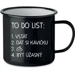 TO DO LIST: BÝT ÚŽASNÝ - černý plecháček 350 ml