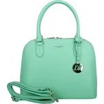 Tříoddílová středně velká kabelka do ruky David Jones CM6989F zelená