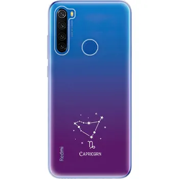 Odolné silikonové pouzdro iSaprio - čiré - Kozoroh - Xiaomi Redmi Note 8T