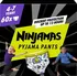 Plenkové kalhoty Pampers Ninjamas Pyjama Pants 4-7 let 60 ks