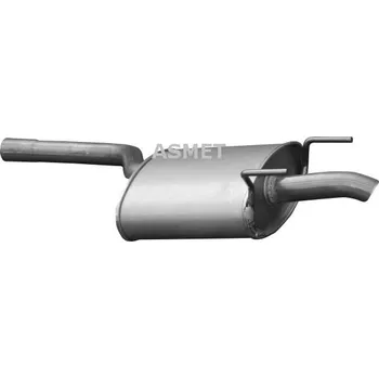 Tlumič výfuku Koncový tlumič výfuku ASMET 01.053