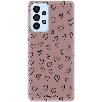Pouzdro na mobilní telefon Odolné silikonové pouzdro iSaprio - Heart Dark - Samsung Galaxy A33 5G