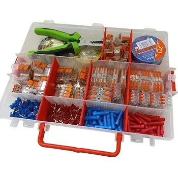 svorka Sada pro elektrikáře pro práci s kabely 3x1,5 a 3x2,5 mm2 (Sada pro elektrikáře 3x1,5-2,5 mm2)