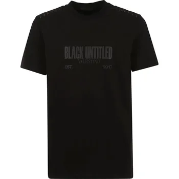 Pánské tričko VALENTINO Untitled Black tričko L Černá