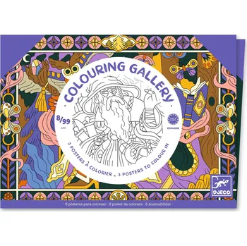 Omalovánky barevná galerie - Hrdinové