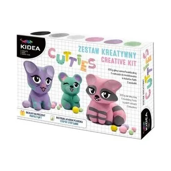 Set školních potřeb Zestaw Misie glina samoutwardzalna KIDEA