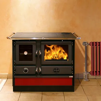 Sporák MBS SD SUPER THERMO MAGNUM sporák s TV červený levý 16,3/10,1kW