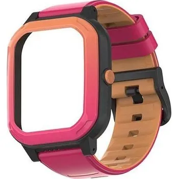 Chytré hodinky CEL-TEC řemínek KT20 Orange-Pink