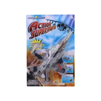 plyšák Letadlo na baterie, 24 x 9 x 38 cm