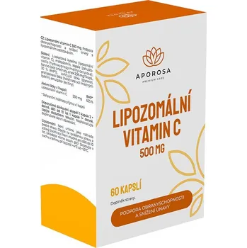 APOROSA Lipozomální vitamin C 500 mg 60 cps.