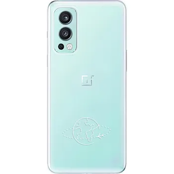 Odolné silikonové pouzdro iSaprio - čiré - Travel - OnePlus Nord 2 5G