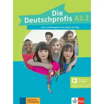 Německý jazyk Die Deutschprofis A2.2 - Hybride Ausgabe allango, m. 1 Beilage – (DE)