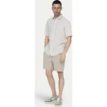 Only & Sons Šortky z materiálu Tel 22027949 Béžová Regular Fit XL