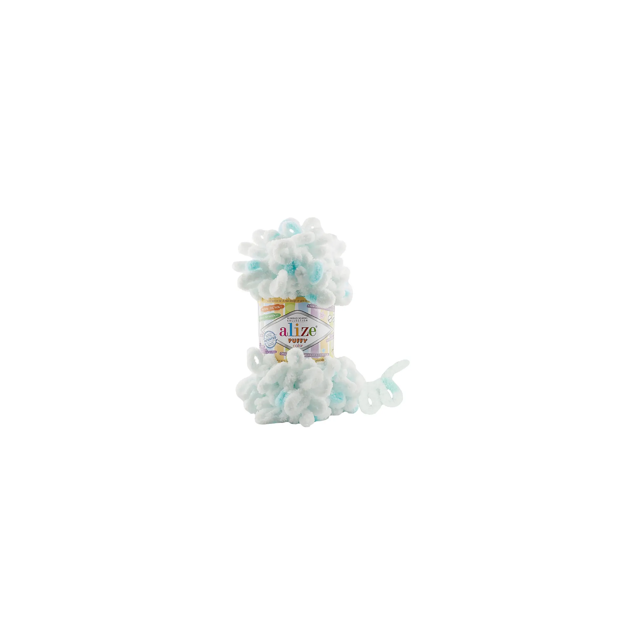 Fotografie 1 - Příze Alize Puffy Color 6491