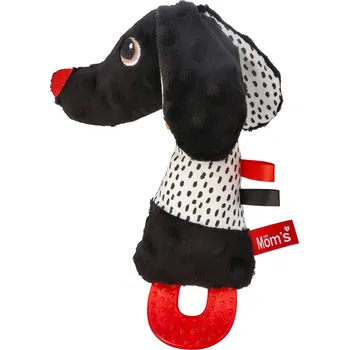 Mom’s Care - kontrastní pískací pejsek Jami s kousátkem