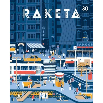 Dřevěná hračka Časopis Raketa č. 30 - Město