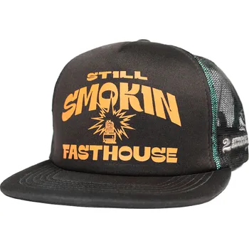 Fasthouse Still Smokin 24 Trucker Hat Black