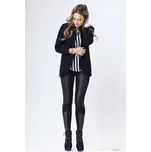 Pletený krátký kardigan NESS - černý, VELIKOST UNI ( S, M , L )