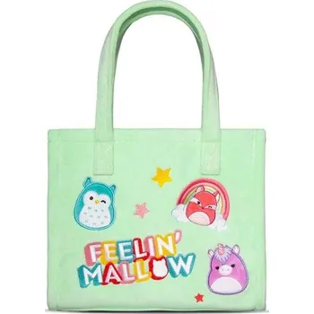 plyšák SQUISHMALLOWS kabelka - mix zelená