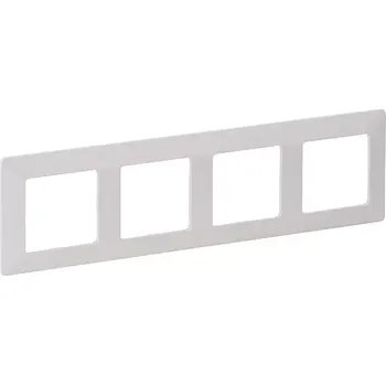 vypínač rámeček 4.násob. 754004 Valena Life bílá