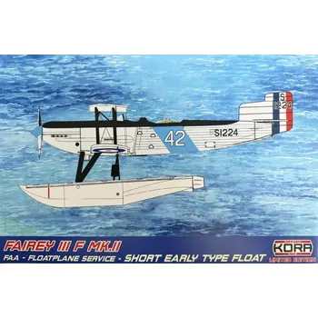 Plastikový model KORA Models 1/72 Fairey III F Mk.II (FAA - Floatplane Service)