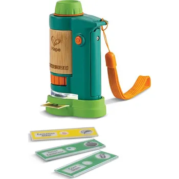 Dřevěná hračka Bamboo - mikroskop do terénu