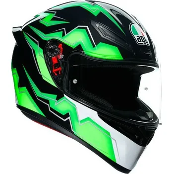 Helma na motorku AGV přilba K-1 Kripton black/green - S