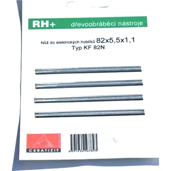 Příslušenství k frézce Rh+ Ceratizit Žiletky KF82N universální (HC 35 / KCR 08) blistr o 4 kusech