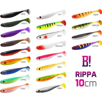 Umělá nástraha Umělá nástraha BOMB! Rippa / 5ks|10cm/JUNGLE