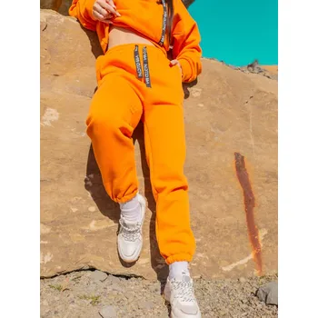 Stylové tepláky VSB WANESS oranžové, VELIKOST S/M