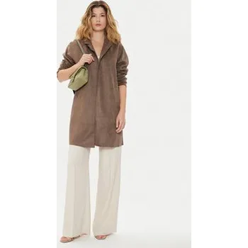 Dámské oblečení ONLY Kabát pro přechodné období Joline 15315660 Hnědá Regular Fit L