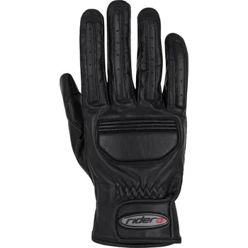 Moto rukavice Rukavice Cafe Racer black vel. M