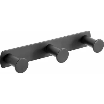 Držák na ručník Stella věšák na ručník černá 18.043-B