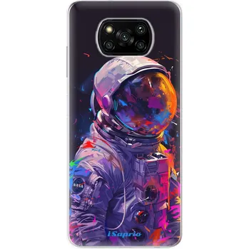 Odolné silikonové pouzdro iSaprio - Neon Astronaut - Xiaomi Poco X3 Pro / X3 NFC