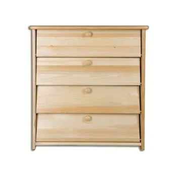 Dřevěný botník MB 92 borovice masiv