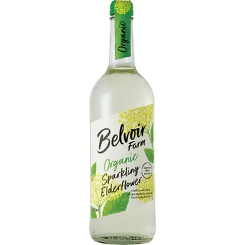 Belvoir Organic Sparkling Elderflower 750ml