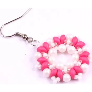 Korálek Náušnice Fanis č. 827 - stavebnice